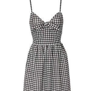 Slate and Willow fit and flare gingham